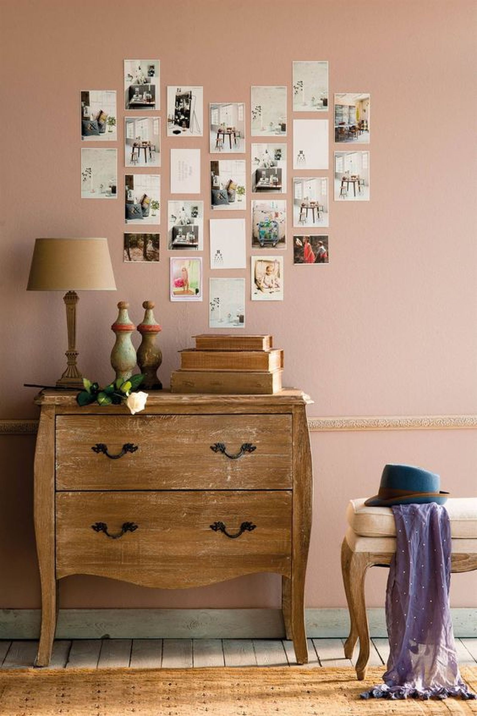 ideas crear gallery wall corazon 9 pinterest