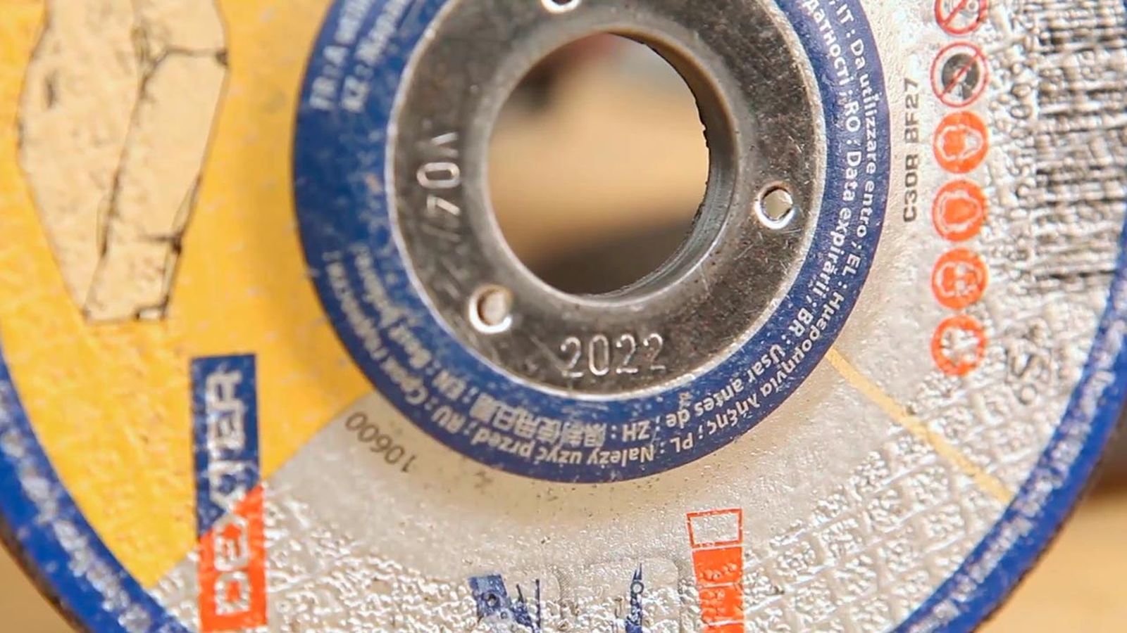 Tipos de discos para la amoladora paso 5 Tipos de discos para la amoladora paso 5