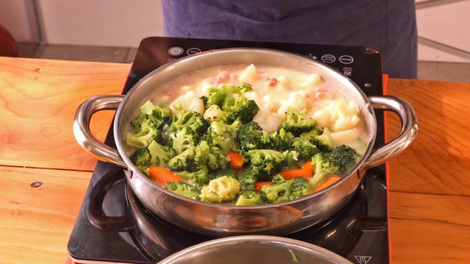 Mezcla suave para integrar todos los sabores de las verduras Mezcla suave para integrar todos los sabores de las verduras