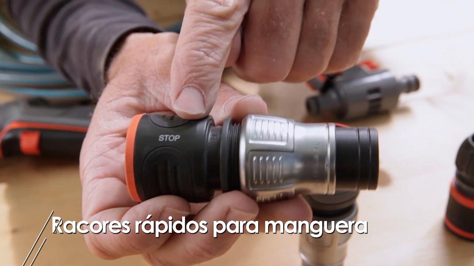 Rácores o conectores rápidos para manguera paso 7