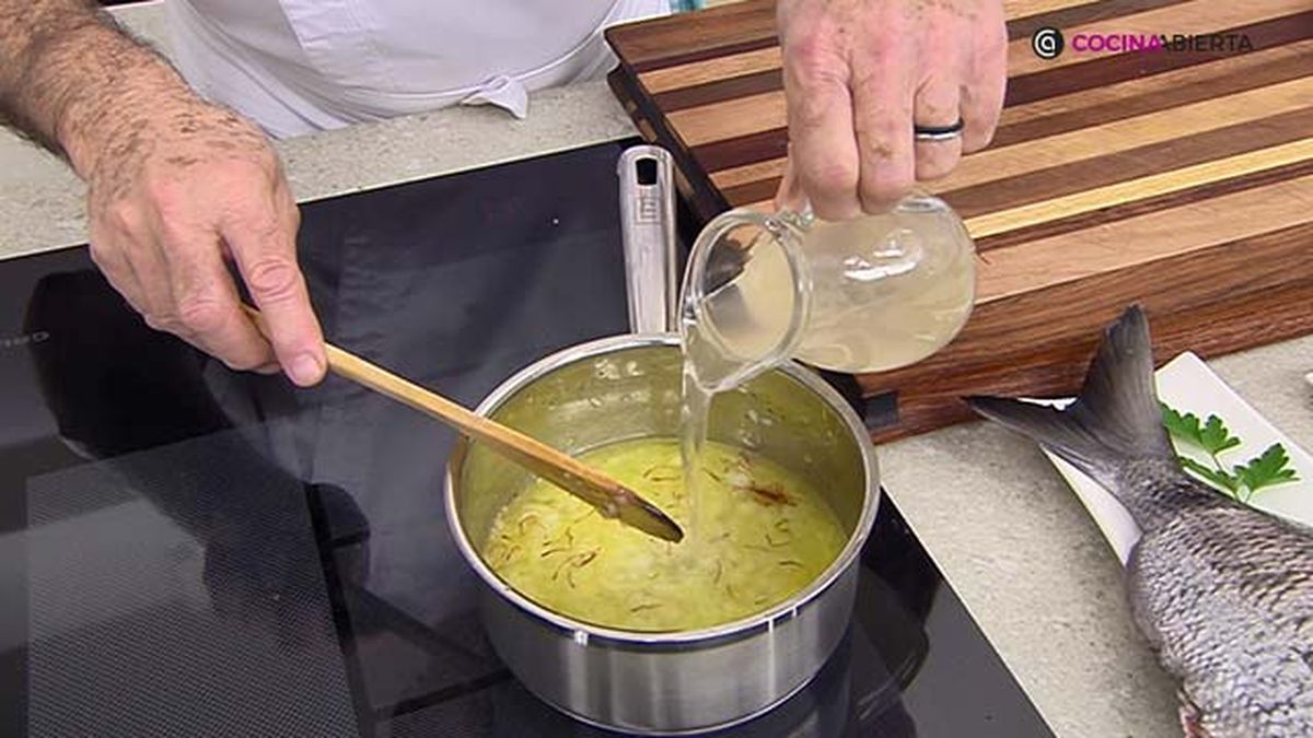 receta mojarra salsa azafran ka paso 1