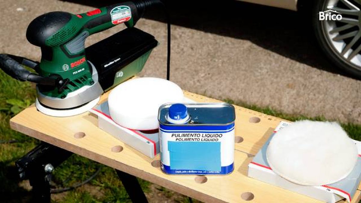 como quitar arañazos del coche paso 1