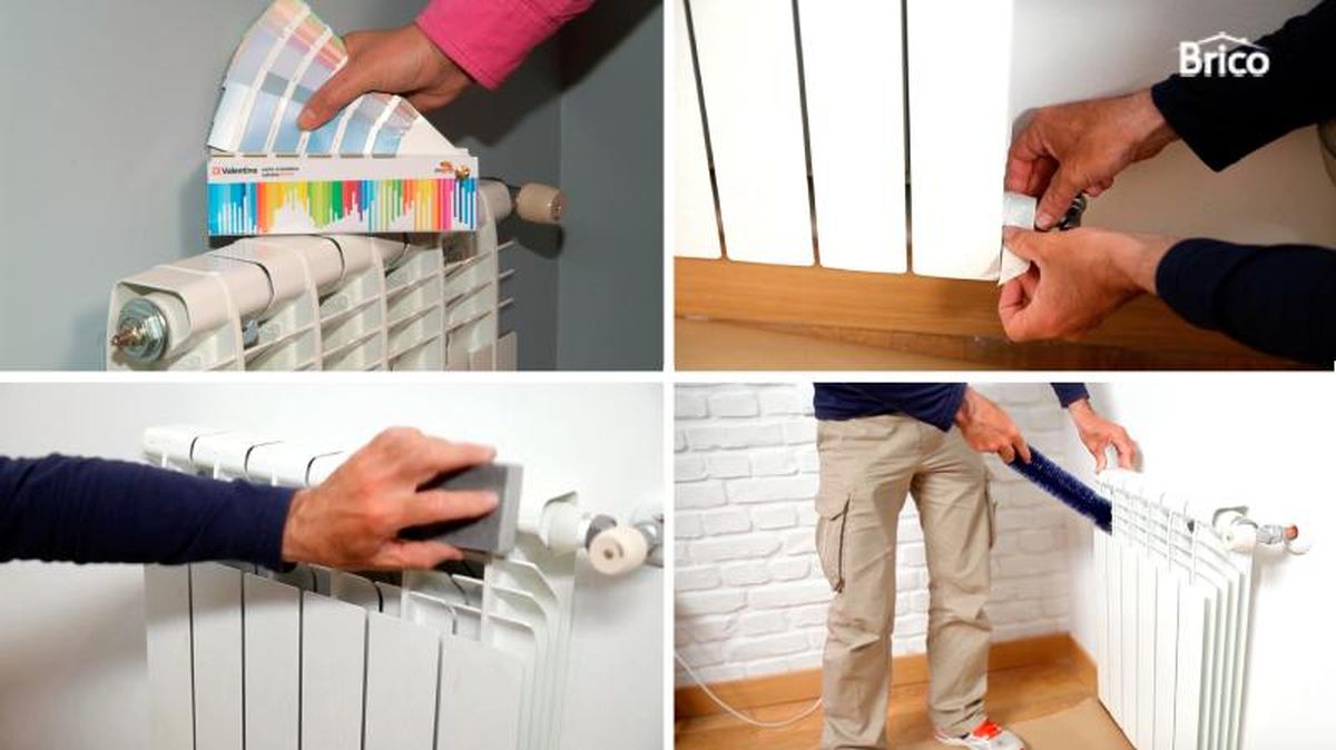 Pasos para pintar un radiador