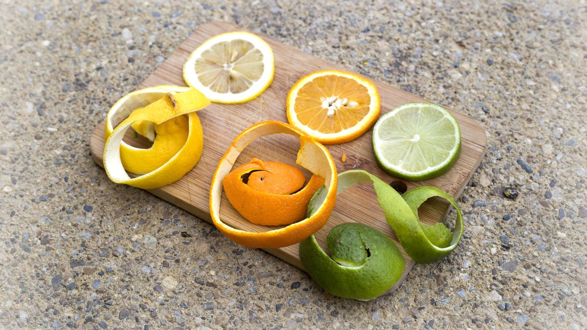 Con cáscaras puedes crear limpiadores multiuso