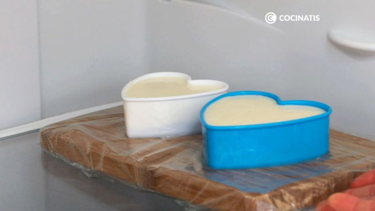 Dejamos reposar las tartas de San Valentín