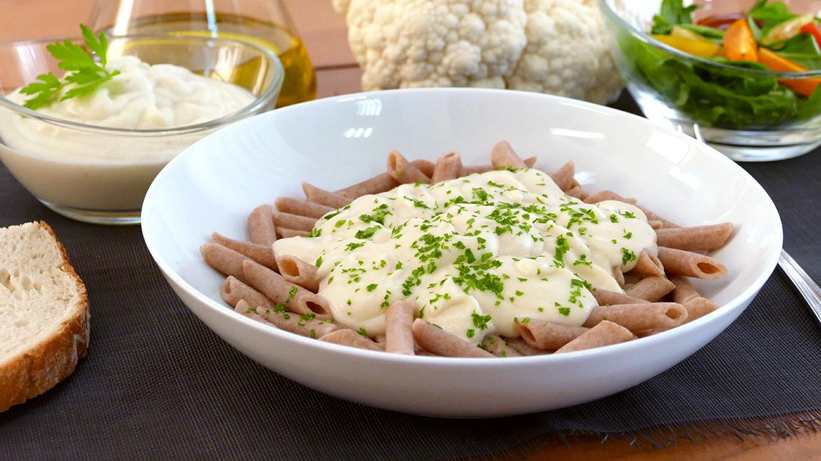 Receta de bechamel vegana de coliflor paso 5 Receta de bechamel vegana de coliflor paso 5