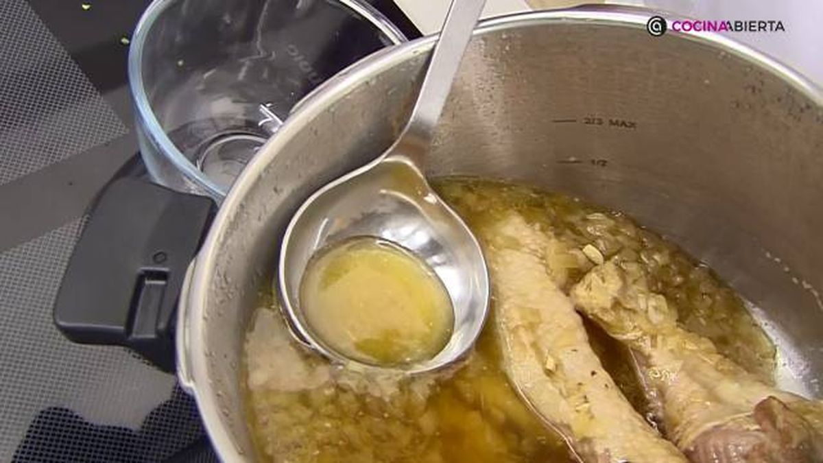 KARL7100 Muslos pavo pepitoria paso grasa