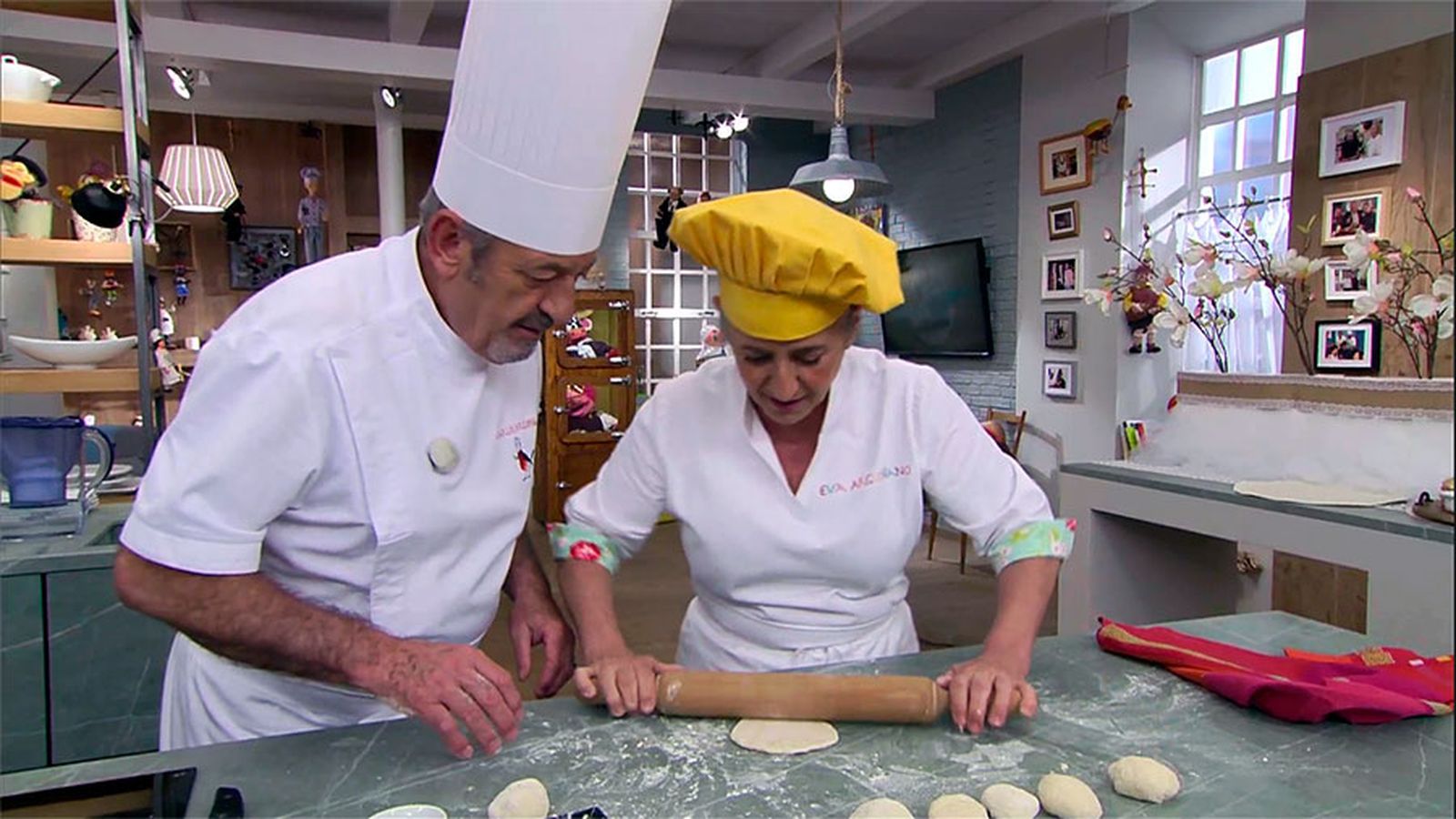 Eva Arguiñano elabora panes caseros Eva Arguiñano elabora panes caseros