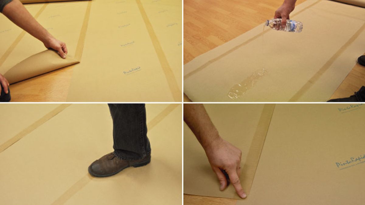 Cómo proteger bien todos los espacios de la casa antes de pintar   papel