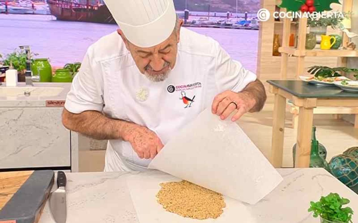 Estira con un rodillo