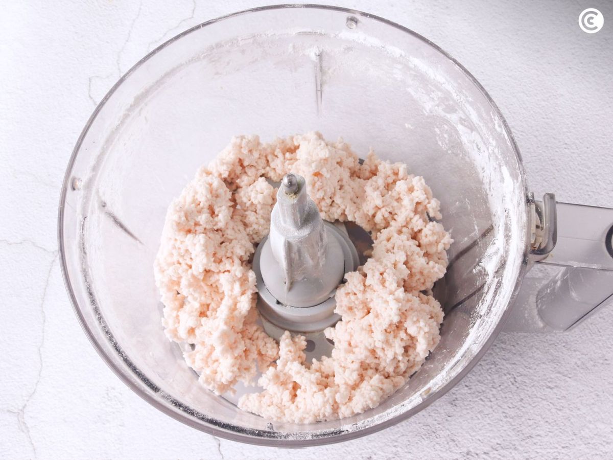 Masa para hacer el pan de gambas