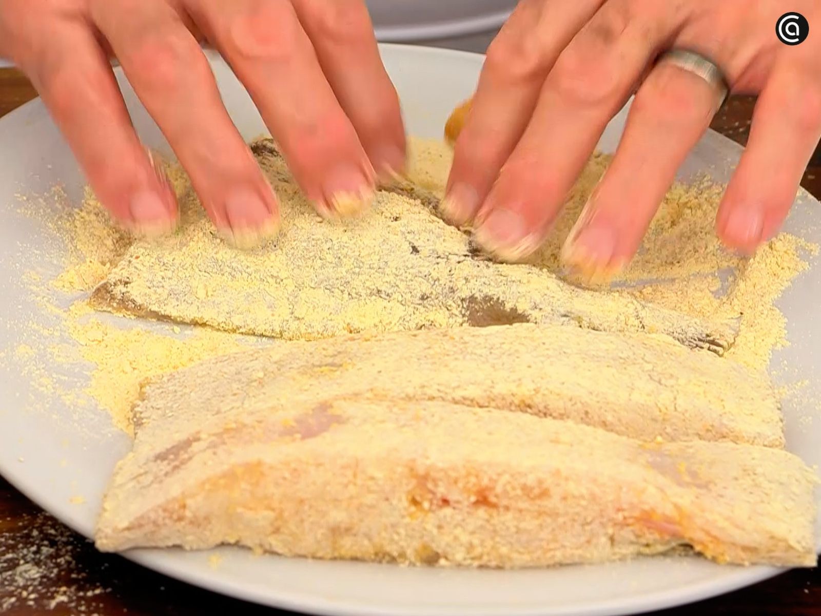 Cubre el pecado con harina de garbanzo