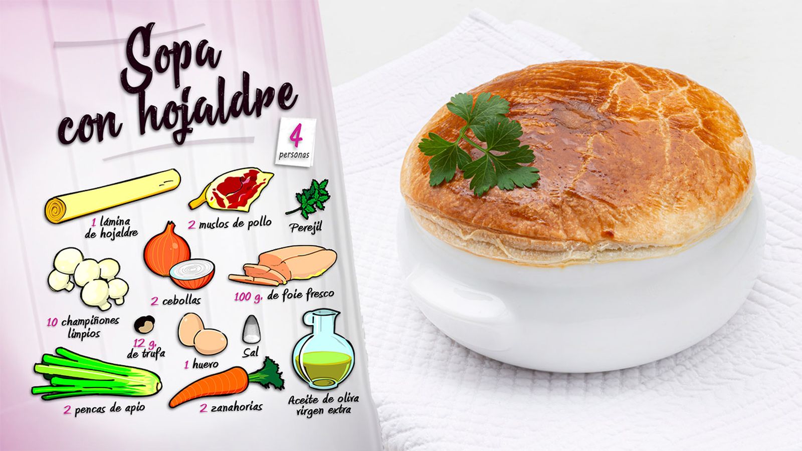 KARL66770321 sopa de trufa con hojaldre receta karlos arguinano ingredientes KARL66770321 sopa de trufa con hojaldre receta karlos arguinano ingredientes