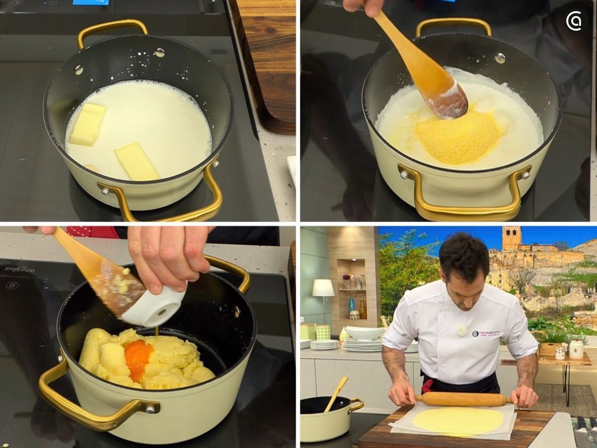 Paso a paso para cocer la polenta