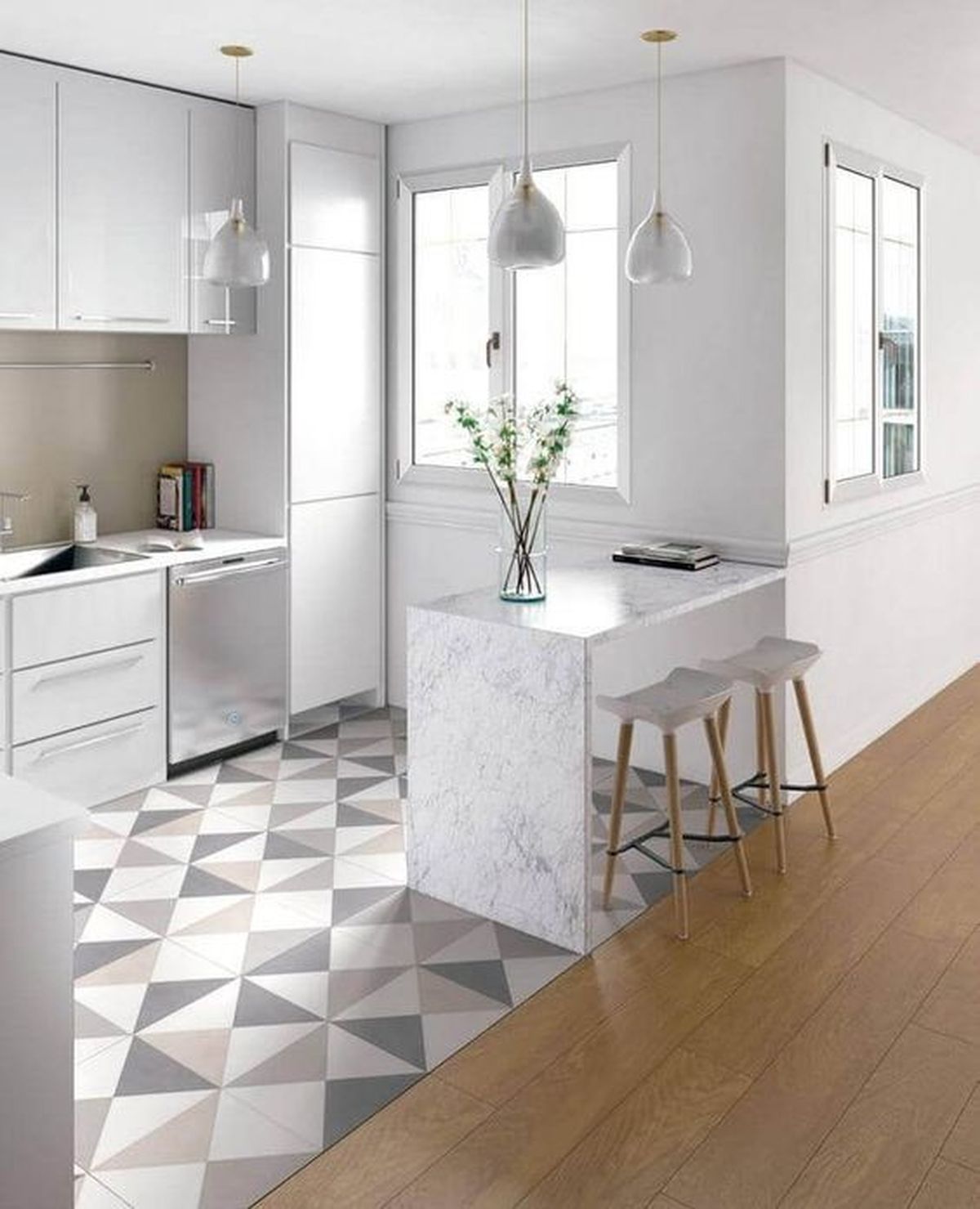 cocina salon pasillo 2