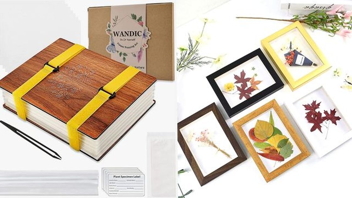 kit de prensa de flores de wandic