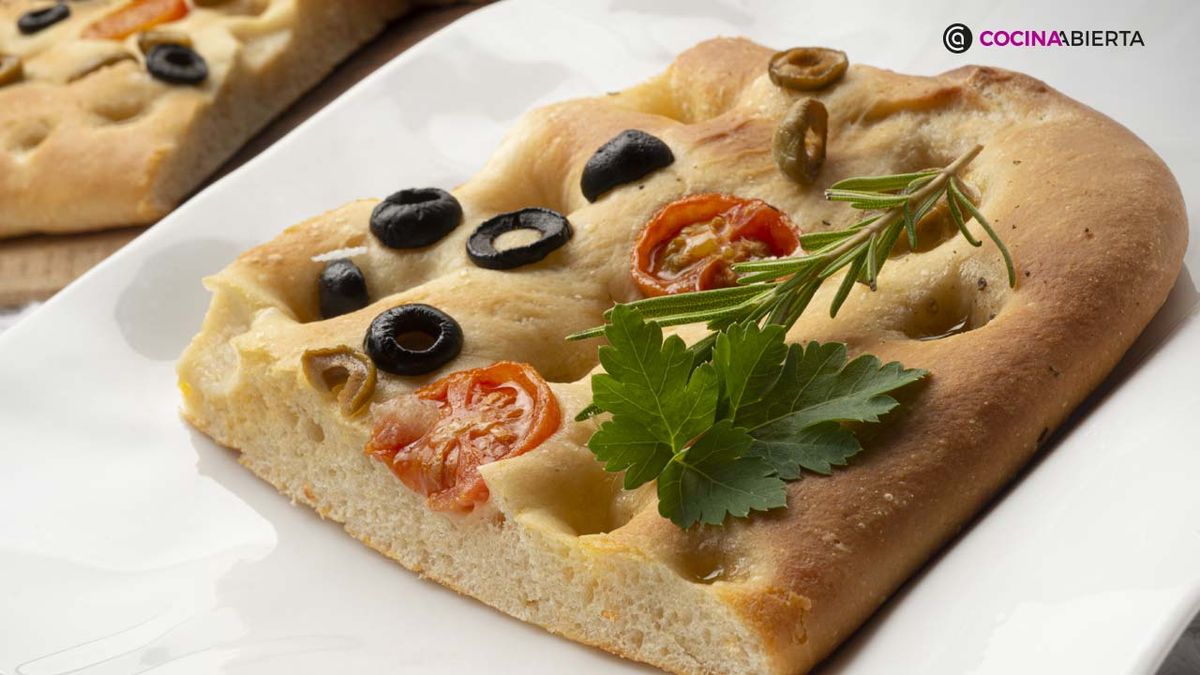 Focaccia, receta casera de Joseba Arguiñano