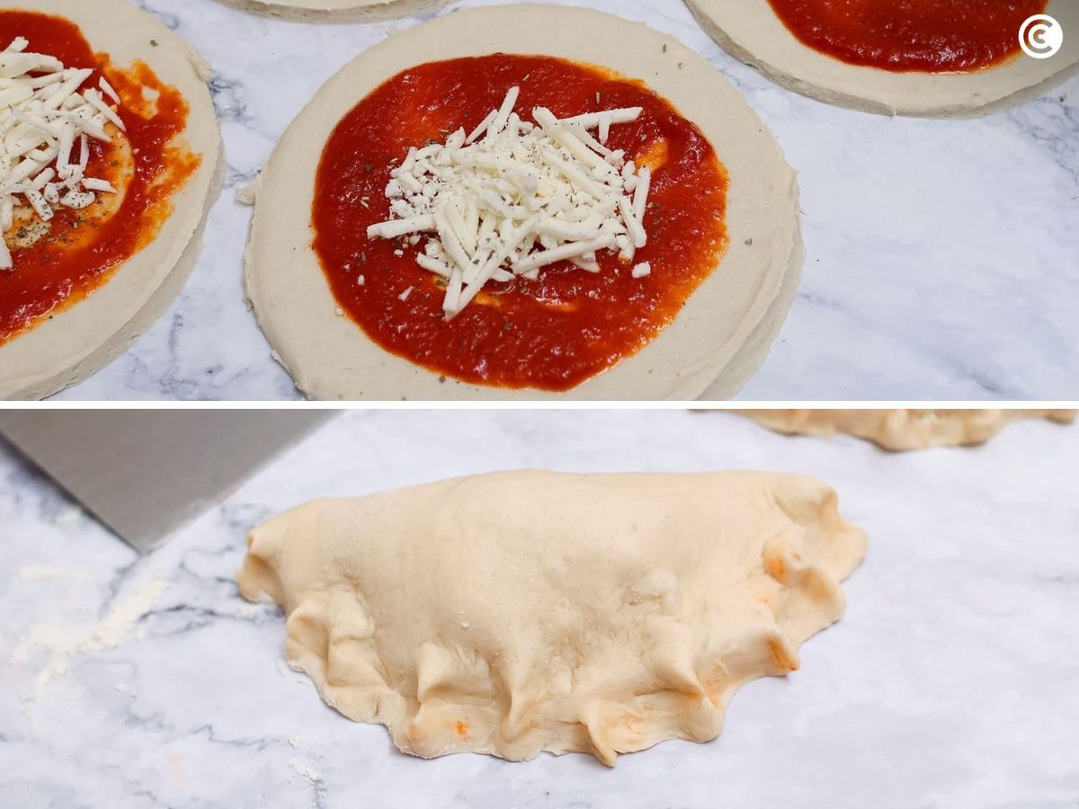 Rellenar los panzerotti