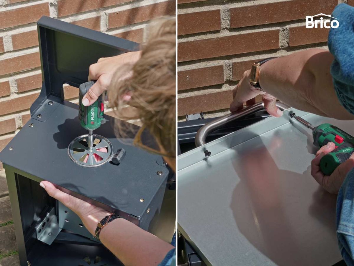 Añade todos los accesorios.