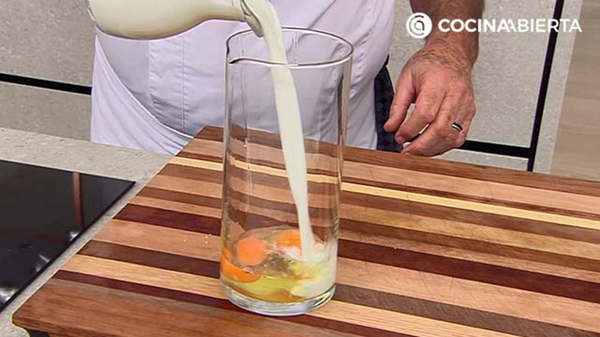 receta crepes pavo puerro queso karlos arguinano paso 3