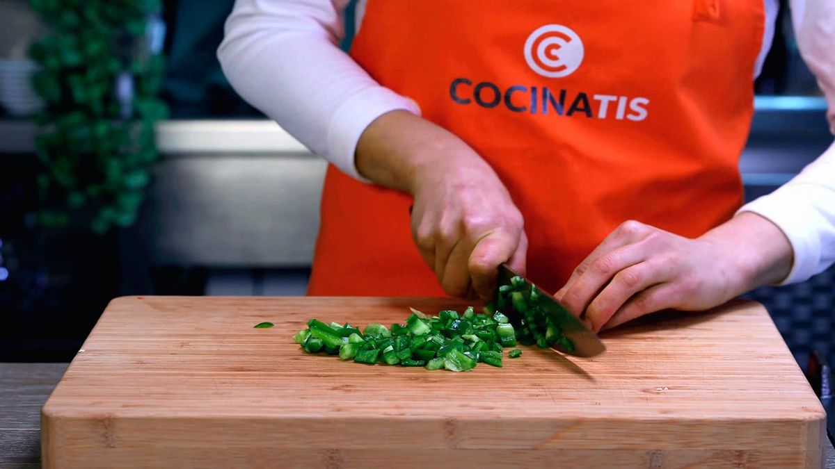 Receta de arroz con bacalao  paso 2