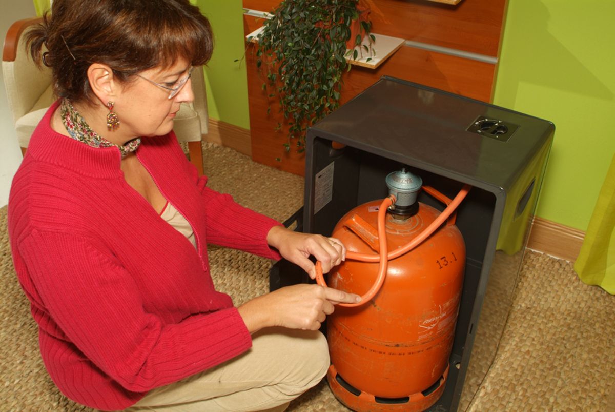 Mantenimiento del kit regulador del gas butano paso 4