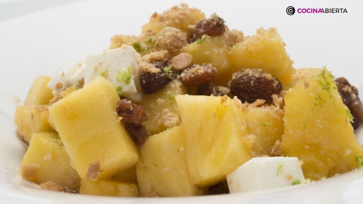 Compota de piña, una receta de Eva Arguiñano