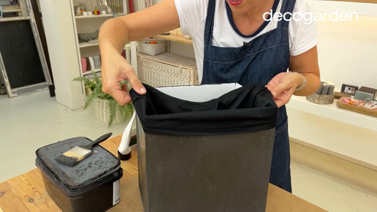 decorar caja carton industrial paso 4