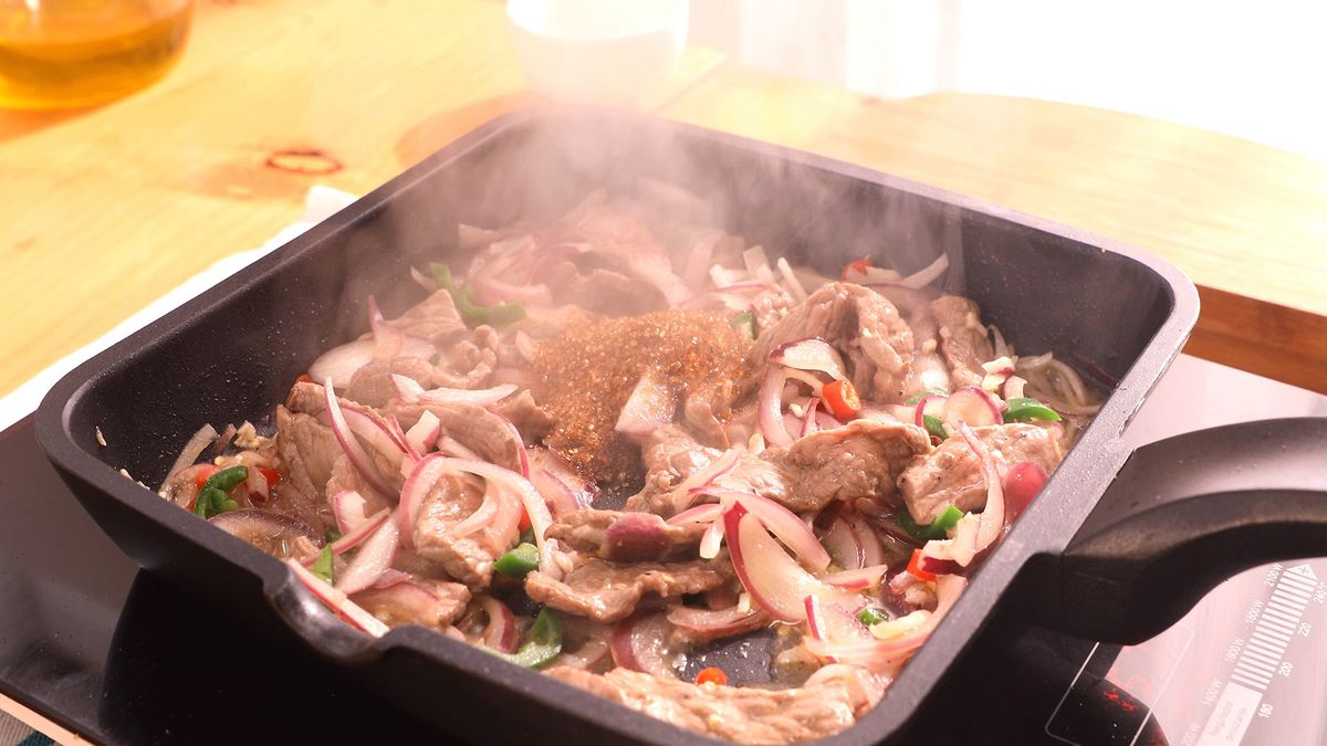 Ensalada tailandesa de ternera paso 5