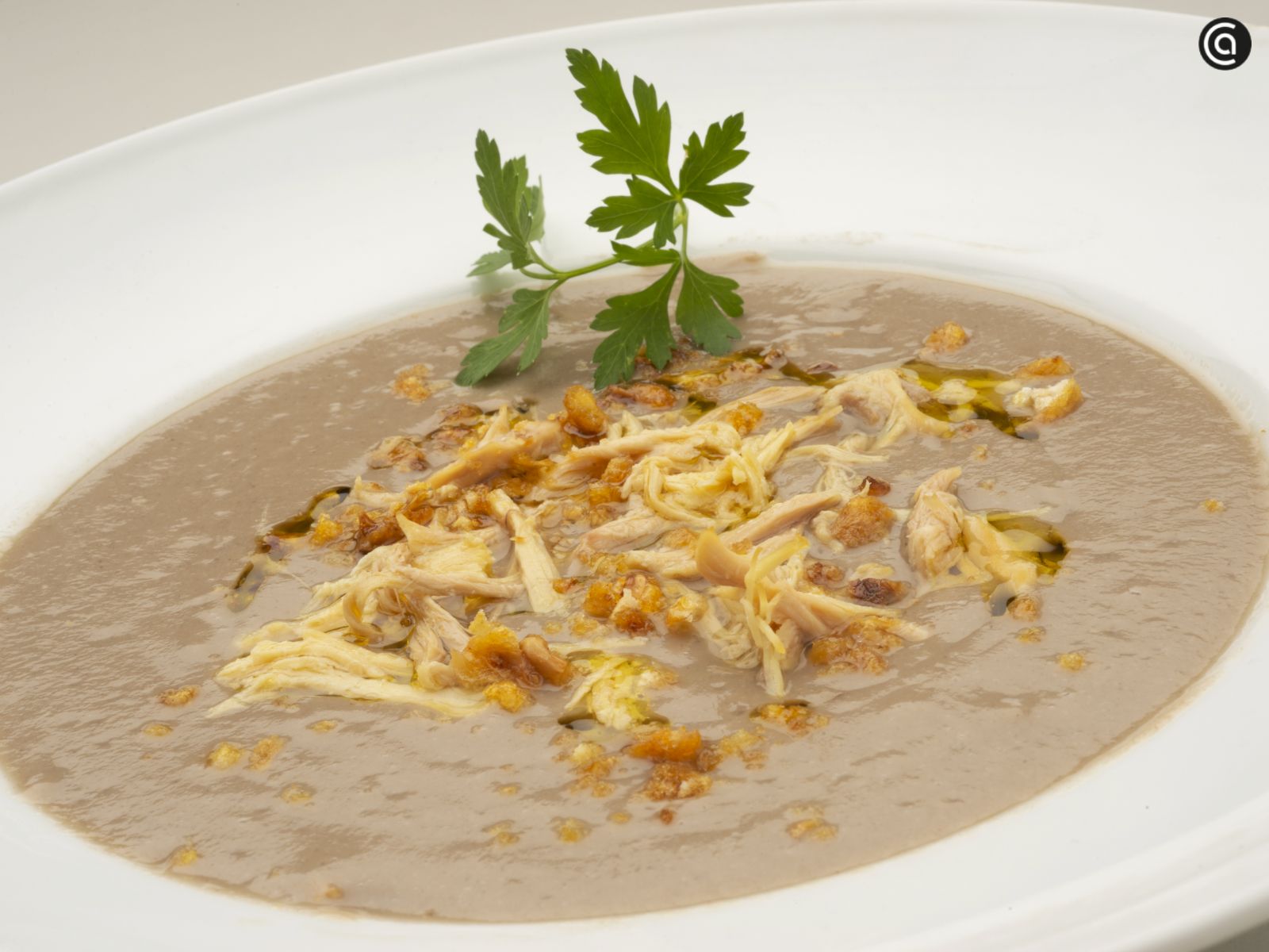 Receta de crema de champiñones de Karlos Arguiñano