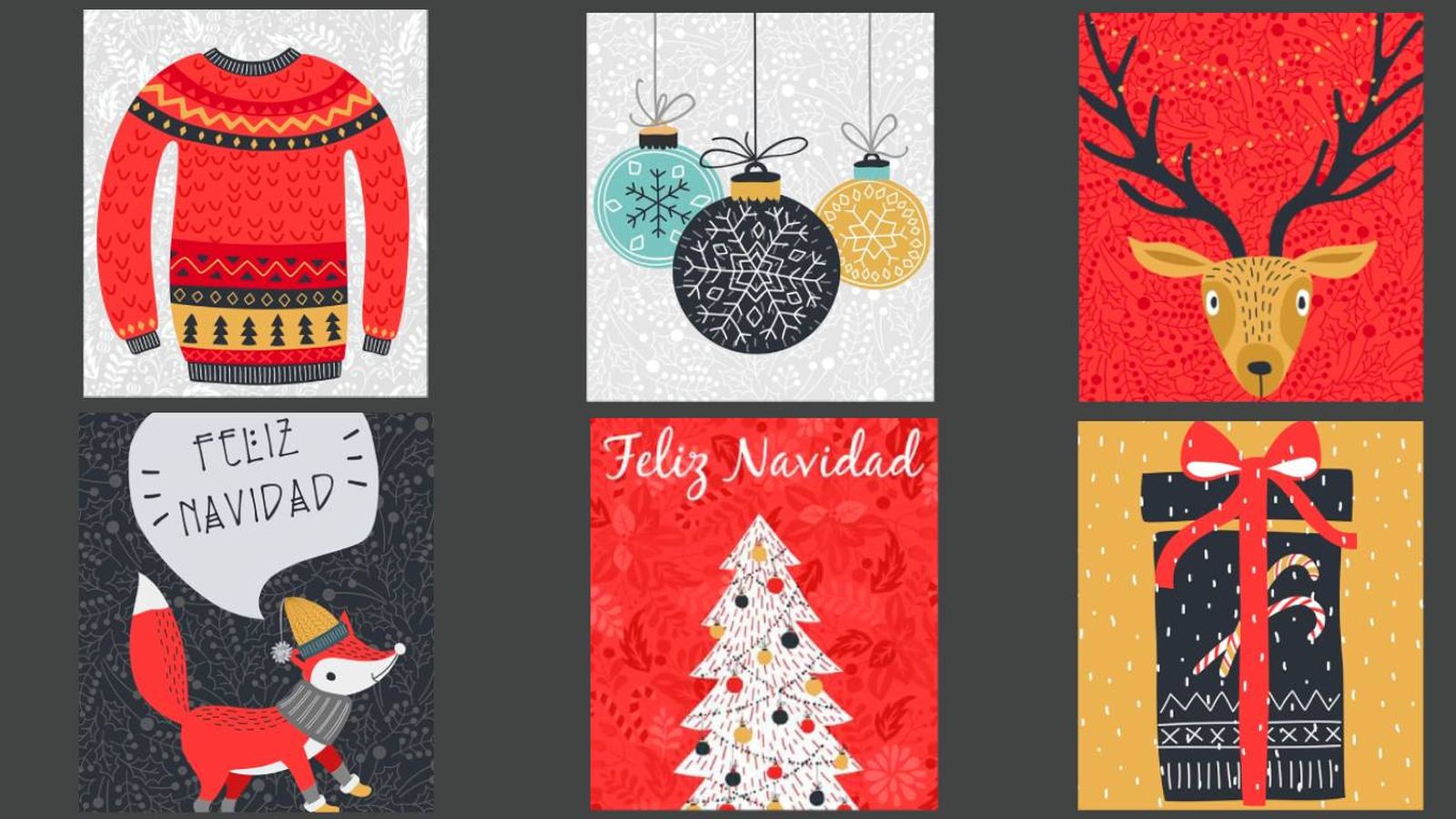 Postales de Navidad para descargar
