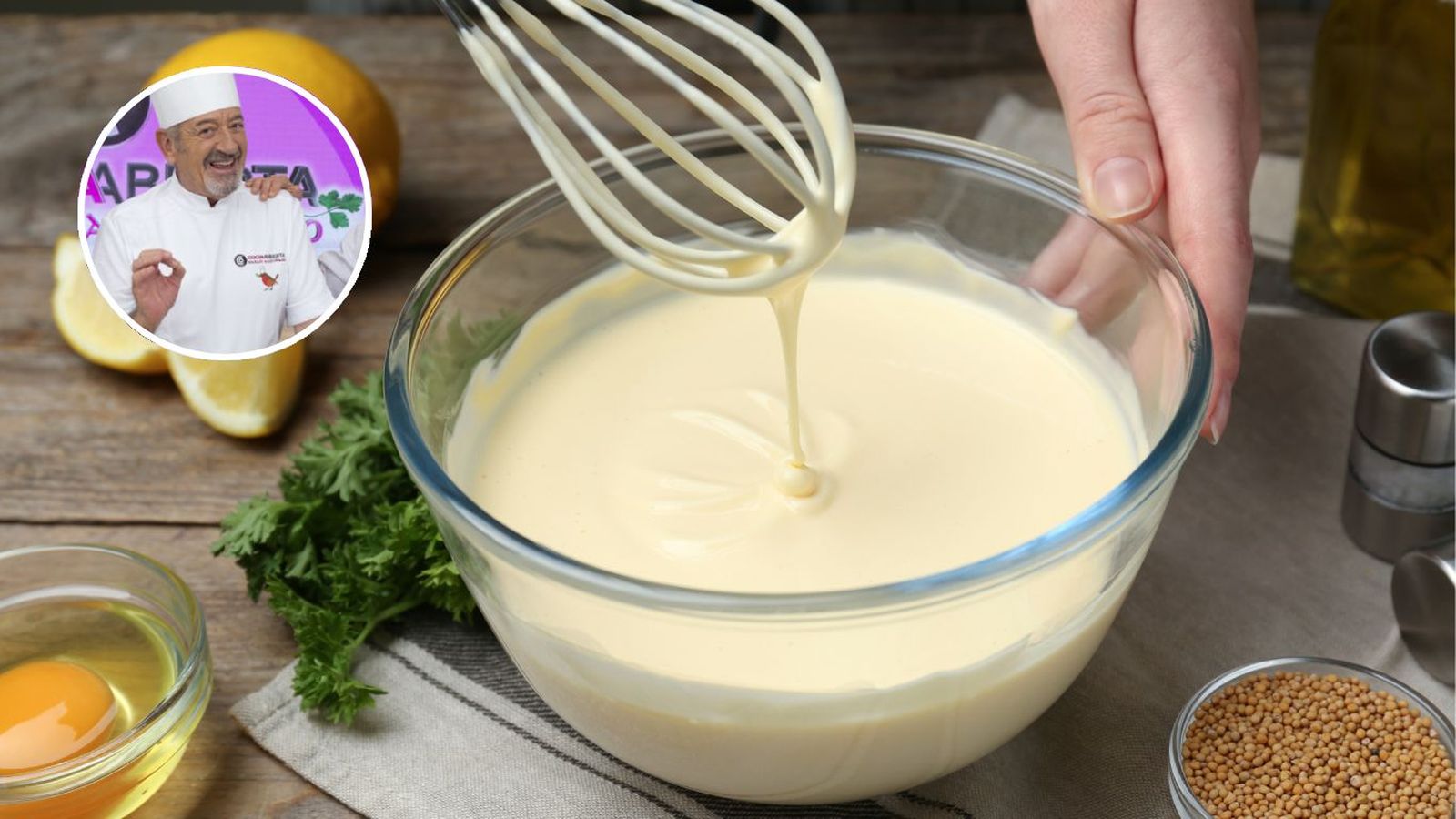 Truco de Karlos Arguiñano para mayonesa más ligera para ensaladilla rusa