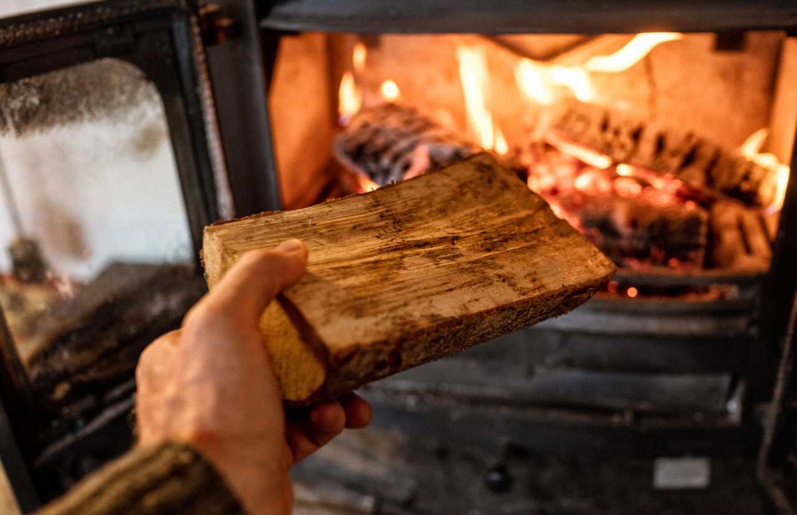 Cocina de leña sin obra.
