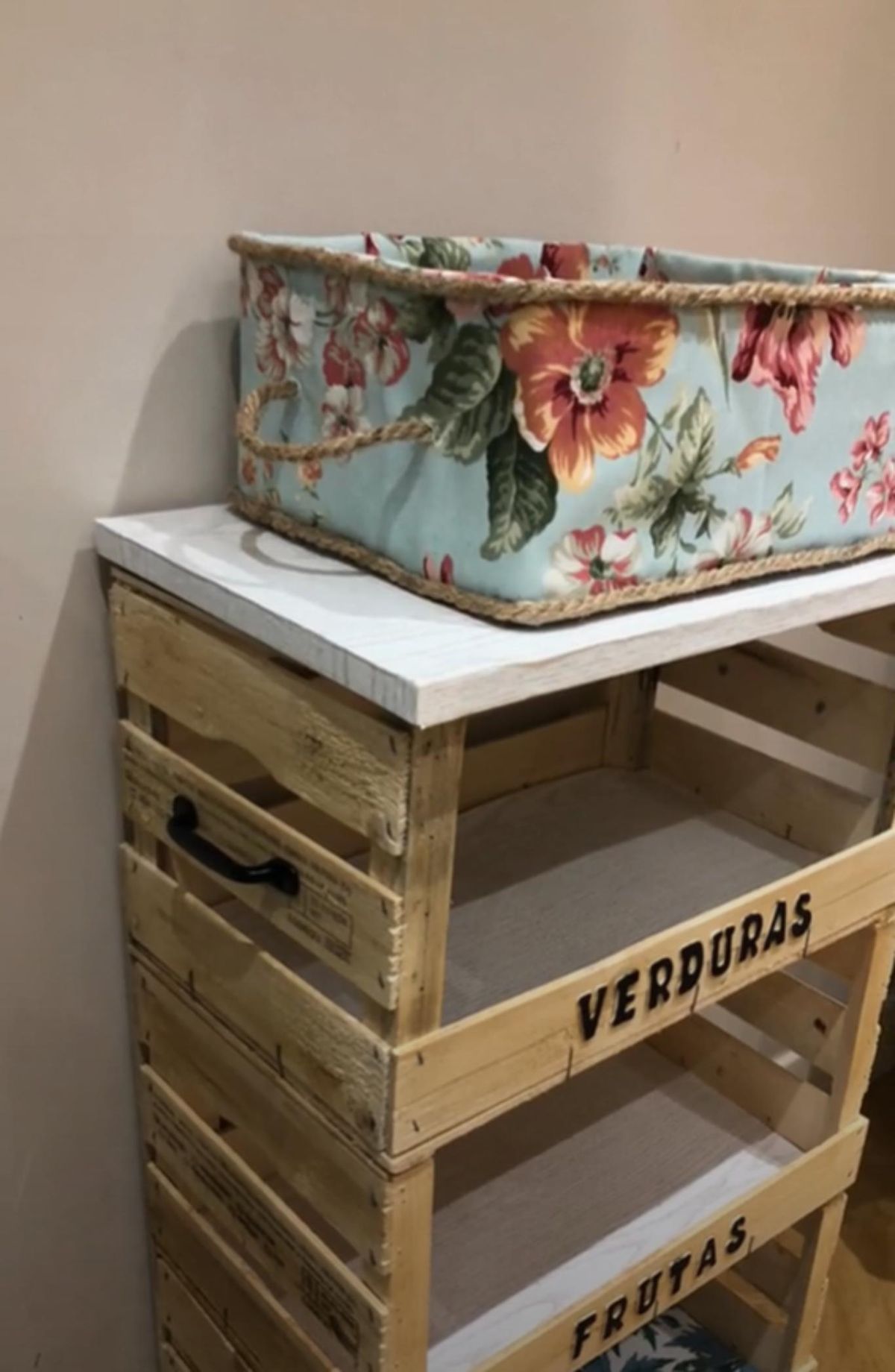 Verdulero artesanal.