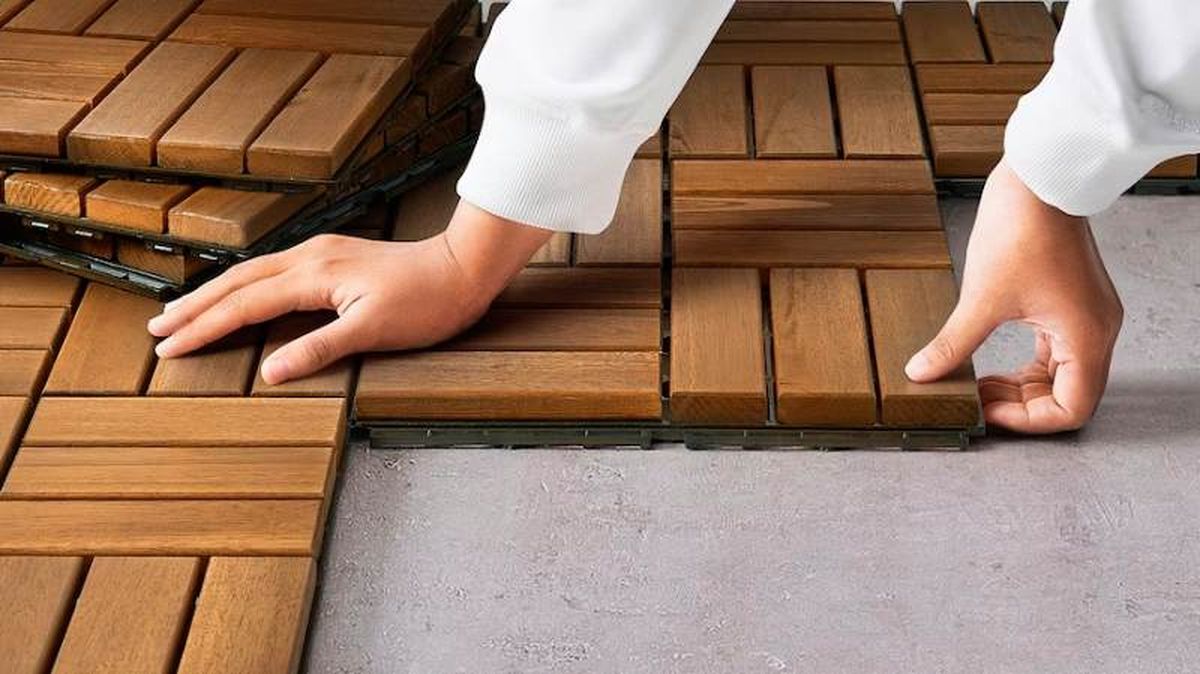 Colocar suelo exterior