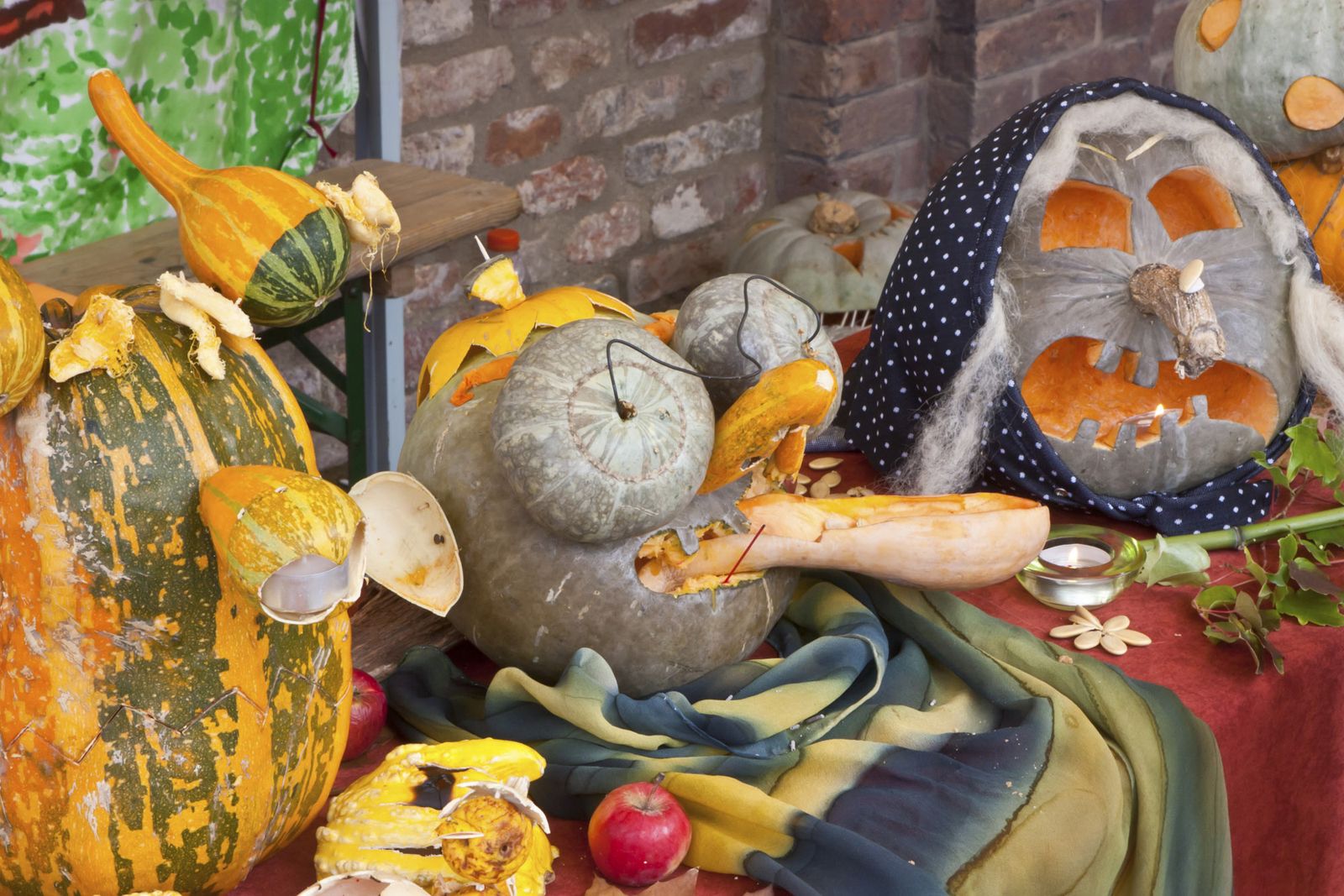 Decoración original con calabazas 5 Decoración original con calabazas 5