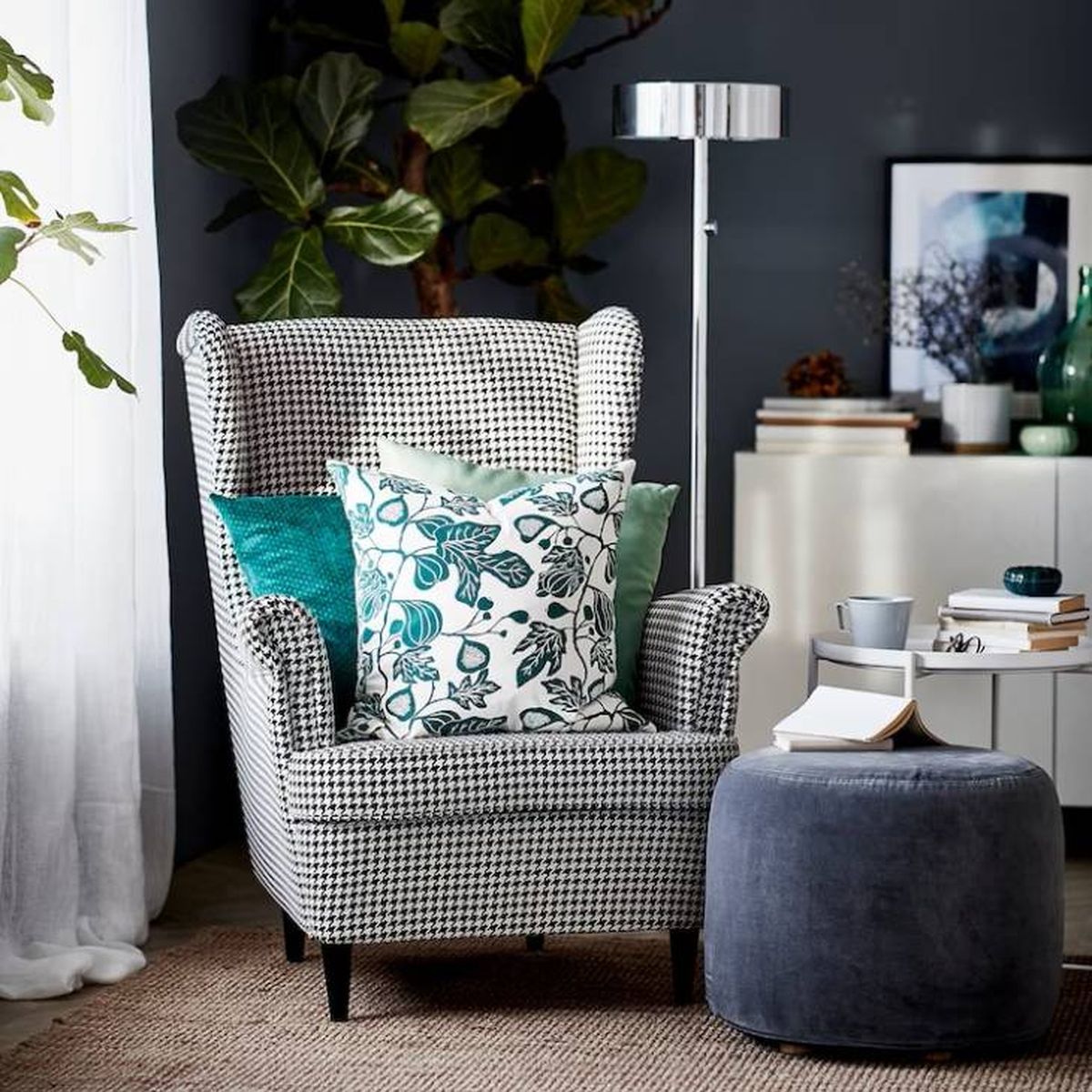 10 sillones orejeros elegantes y modernos para decorar tu hogar 3