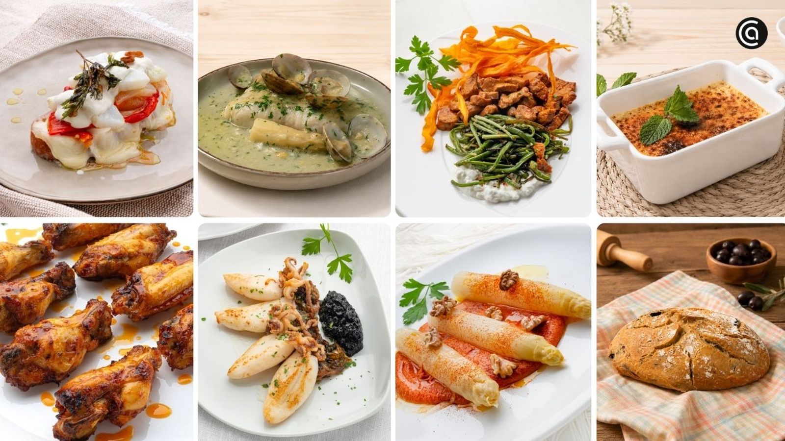 Menú semanal de Cocina Abierta del 10 al 16 de agosto