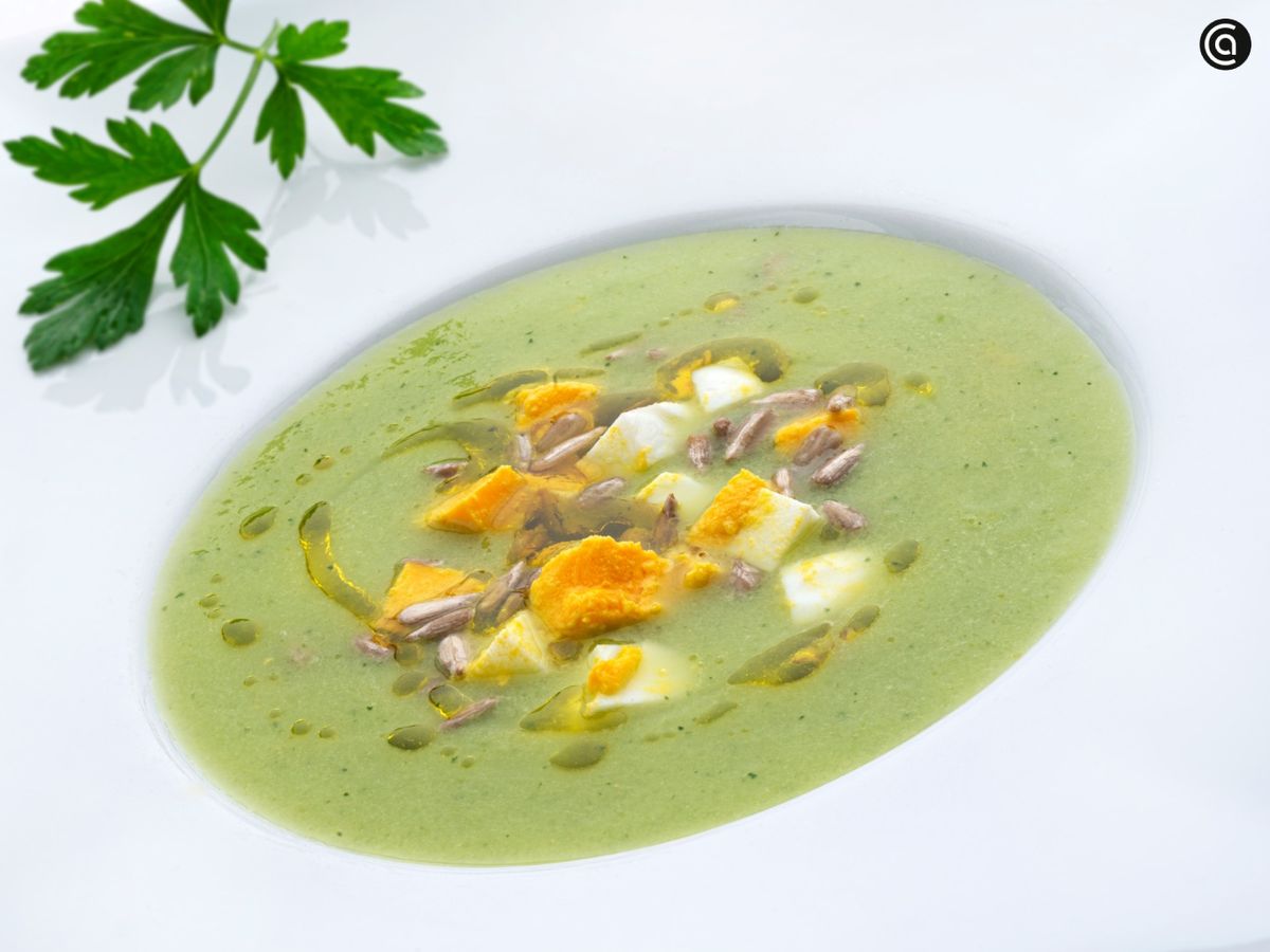 Sopa fría de pepino y manzana de Karlos Arguiñano