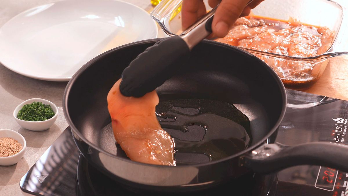 Pollo teriyaki   Paso 3