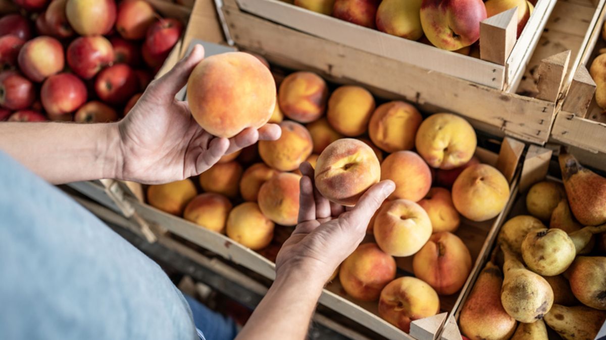 El olor es un gran indicador de la maduración de la fruta