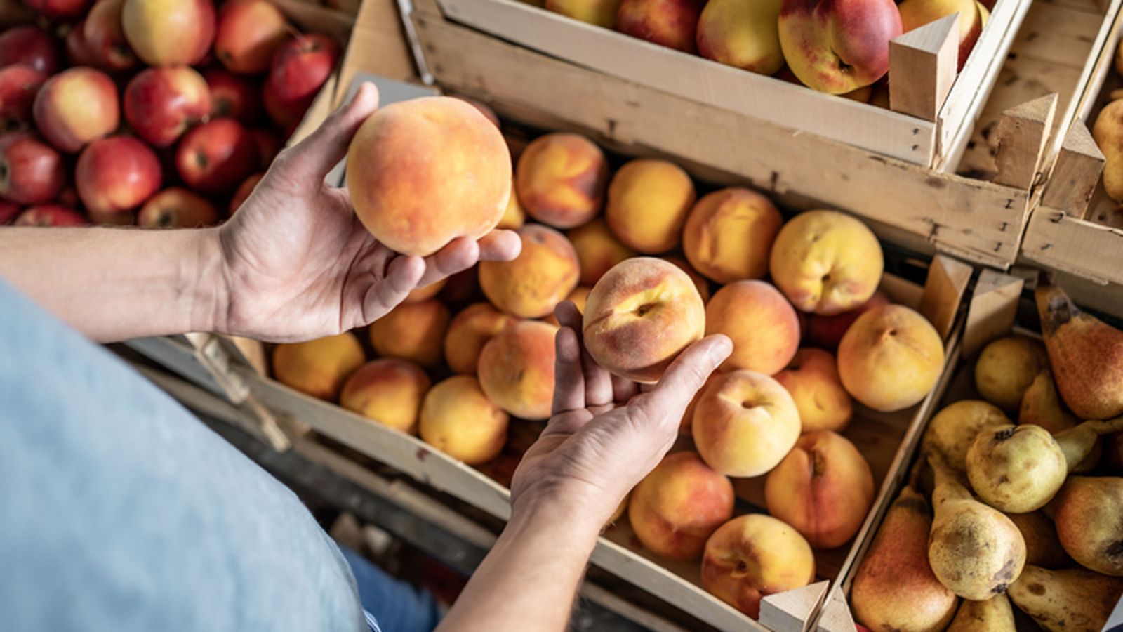 El olor es un gran indicador de la maduración de la fruta