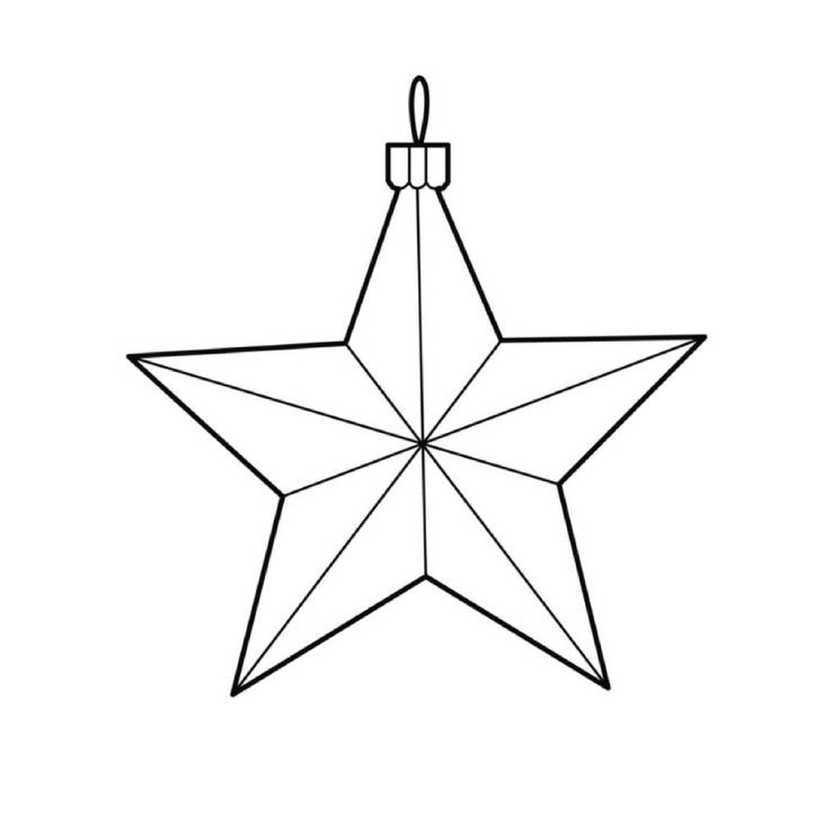 bola navidad estrella 1 bola navidad estrella 1