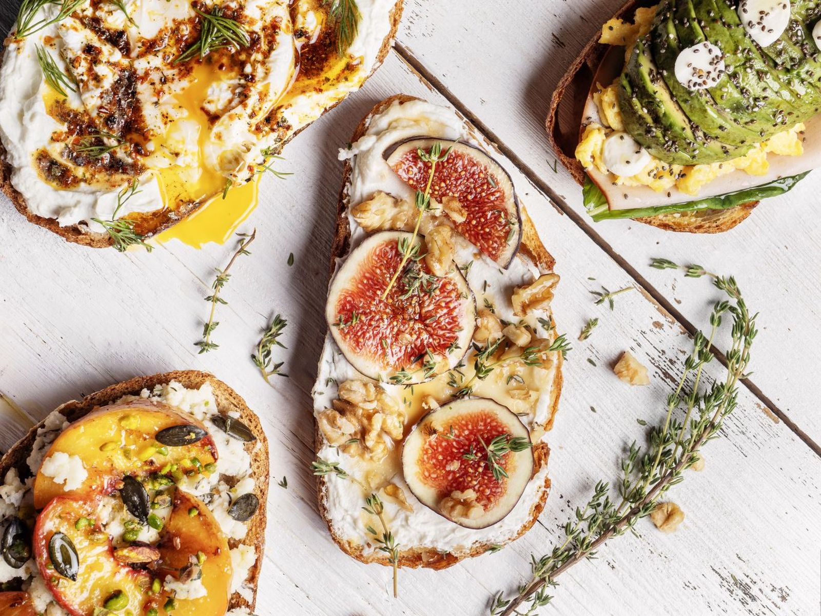 Tostadas para desayunar Tostadas para desayunar