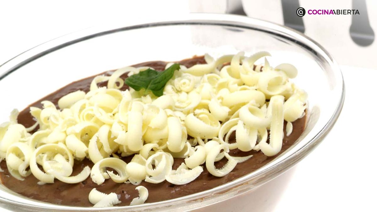 arroz con leche de chocolate