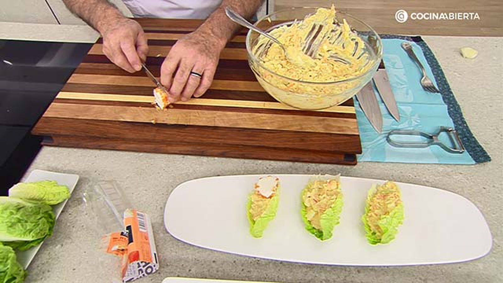 cogollos con ensaladilla queso karl6947 paso4 cogollos con ensaladilla queso karl6947 paso4