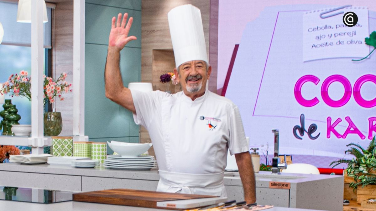 Un menú con recetas tradicionales