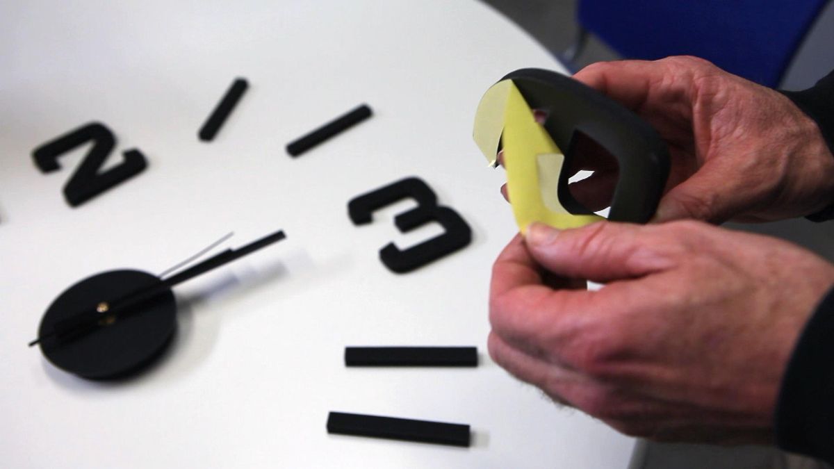 Reloj decorativo de pared paso 3