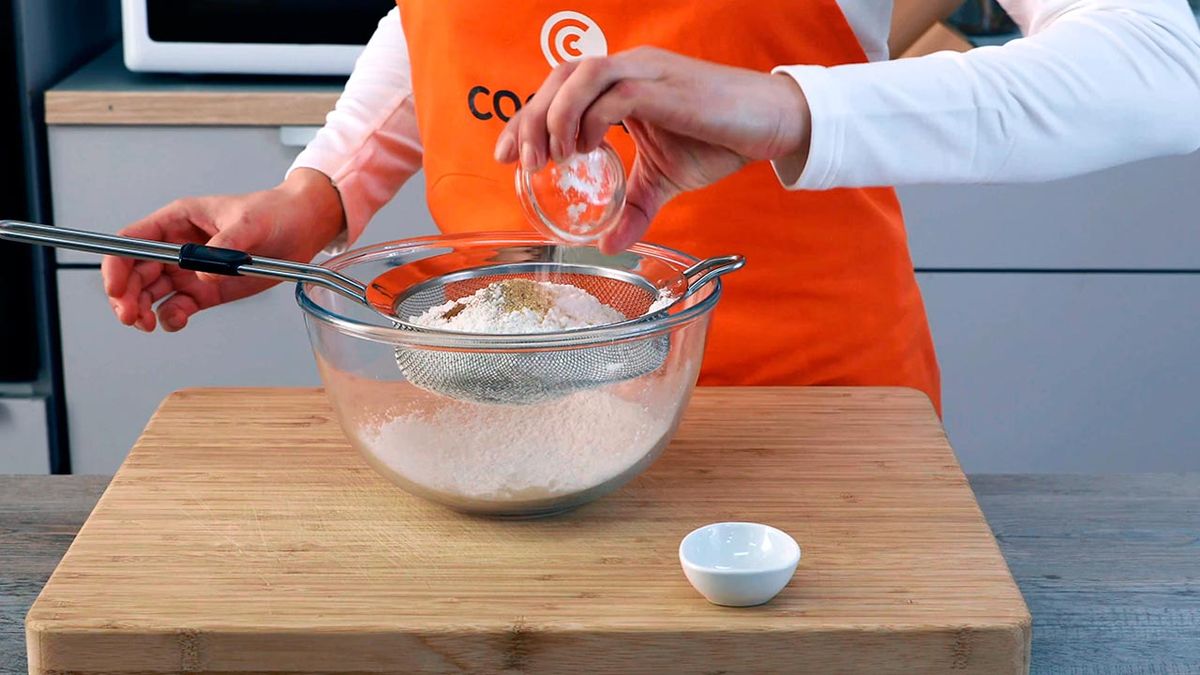 Receta de pan de jengibre  paso 1