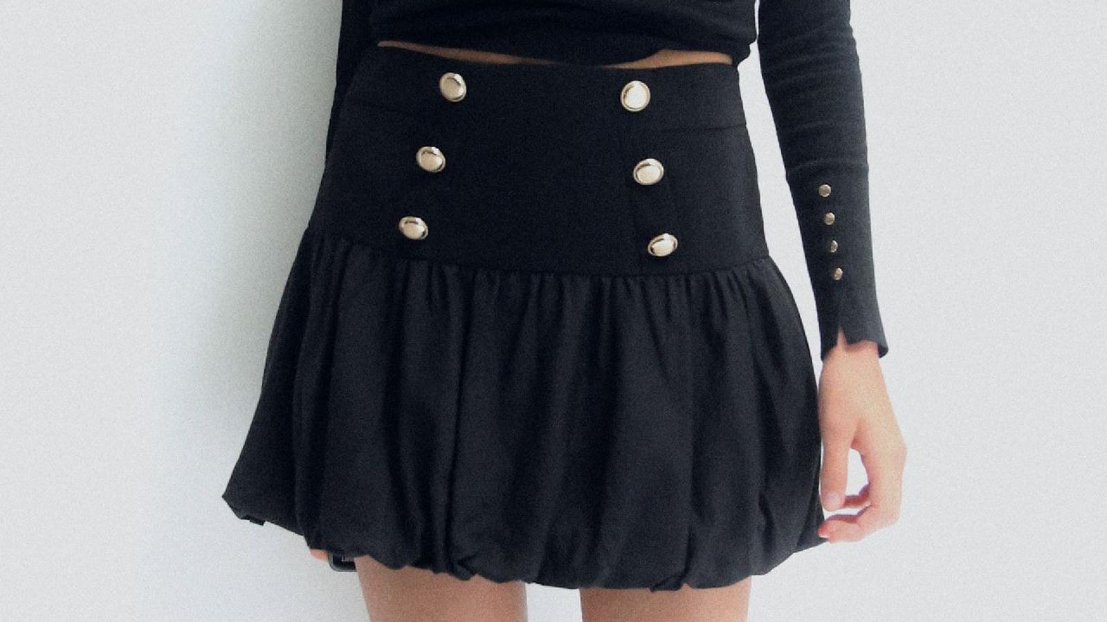 Falda globo mini